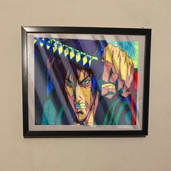Anime movie Ninja scroll Jubei Kibagami custom art piece
