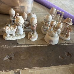 Precious Moment Glass Figurines
