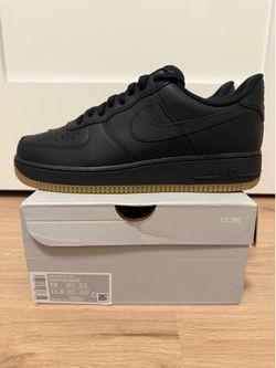 Nike Air Force 1 Low “Black Gum” Men’s Size 10 DZ4404-001