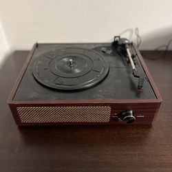 Vinyl Record Player With Bluetooth 
