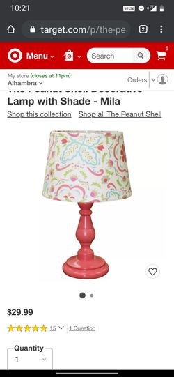 Mila lamp and shade