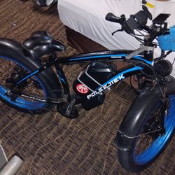 Poleejiek 2602  26in Big Wheel E Bike 2 Motors