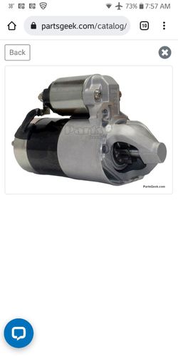 New Starter For A 2003-2006 Kia Sorento 3.5L
