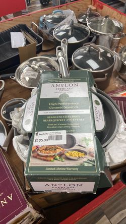 Anolon EverLast Ceramic Nonstick Fry Pan Triple Pack
