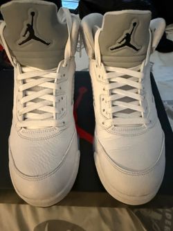 jordan 5 white metallic 2026