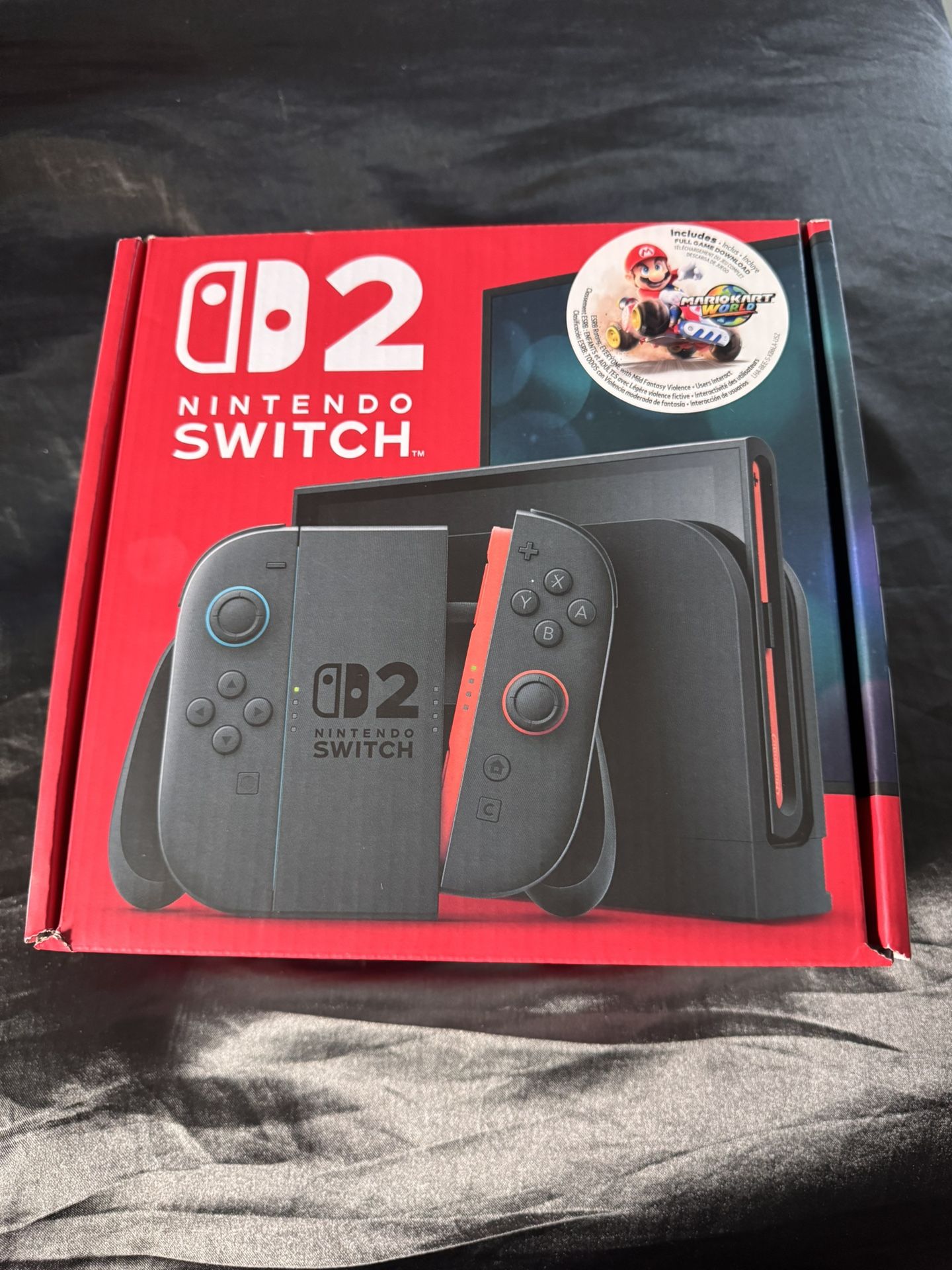 Nintendo Switch 2 With Mario Kart Bundle