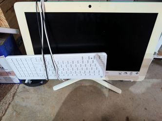 HP 19.5" All-in-One PC - Teal/White

1

(HP 20-c023w)