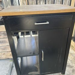 Table With Wheels And Drawer