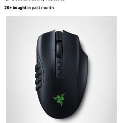 Razer Naga V2 Pro Wireless MMO Gaming Mouse