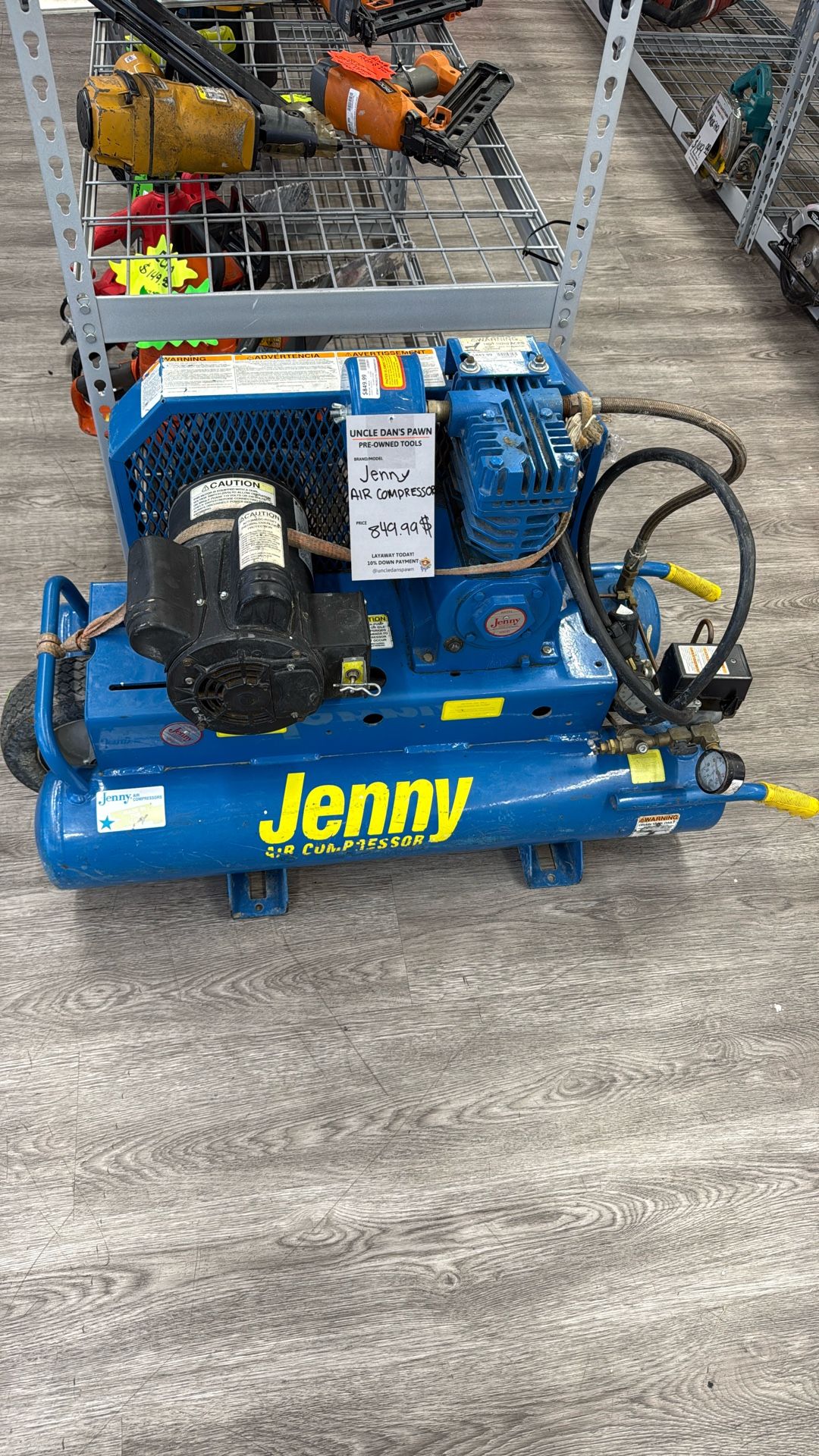 Jenny Air Compressor