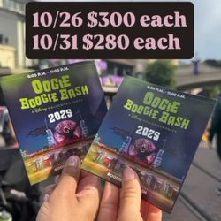 Disneyland Oogie boogie bash