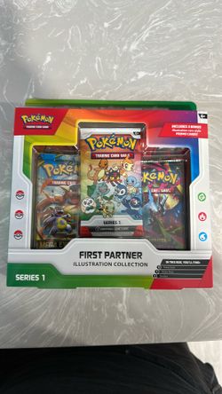 Pokemon first partner illustration collection