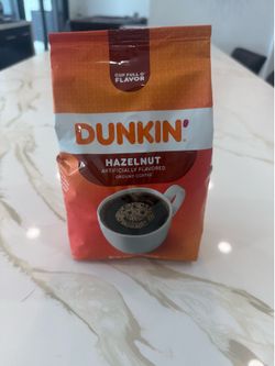 Dunkin’ Donuts hazelnut ground coffee