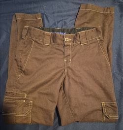 Dickies FLEX 28x30 Women's Cargo Pants Brown