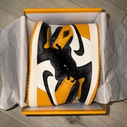 Nike Air Jordan 1 Retro High OG Yellow Size: 4