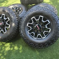 5 2026 GMC AT4 RIMS&TIRES LT305-70R18 35" $2500