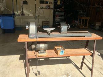 Craftsman vintage wood lathe