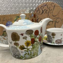 Rosanna tea pot and tea set