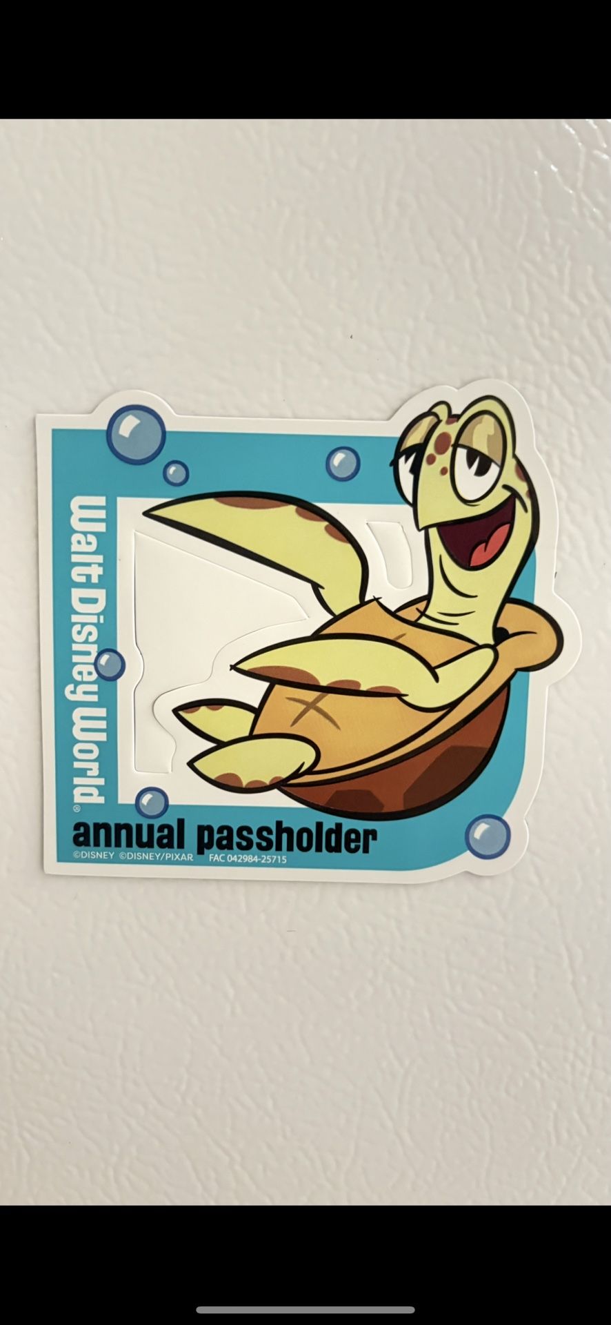 Disney Passholder Magnet 