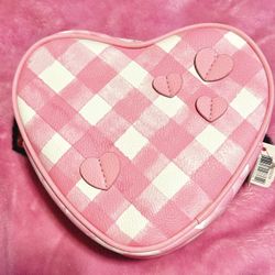 Bath & Body Works Pink Gingham Cosmetic Bag 💗