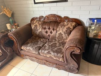 Couch and side tables