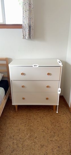 Mid-Century 3-Drawer Dresser / Nursery Chest - $80 OBO