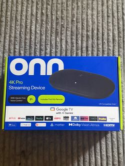 Onn 4k pro streaming device