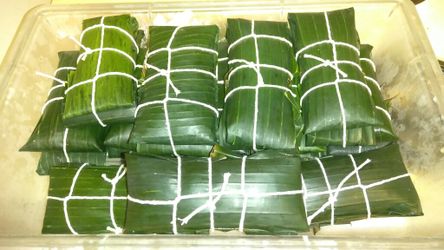 Puertorrican pasteles ( pasteles puertorriqueños)