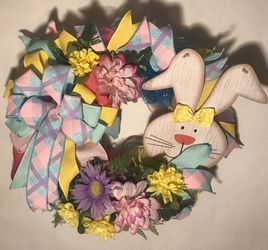 Easter wreath 20” bunny 🐰