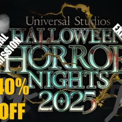 🎃 Universal Studios Halloween Horror Nights Tickets 🎃