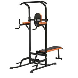 Kicode Power Tower With Bench Pull Up