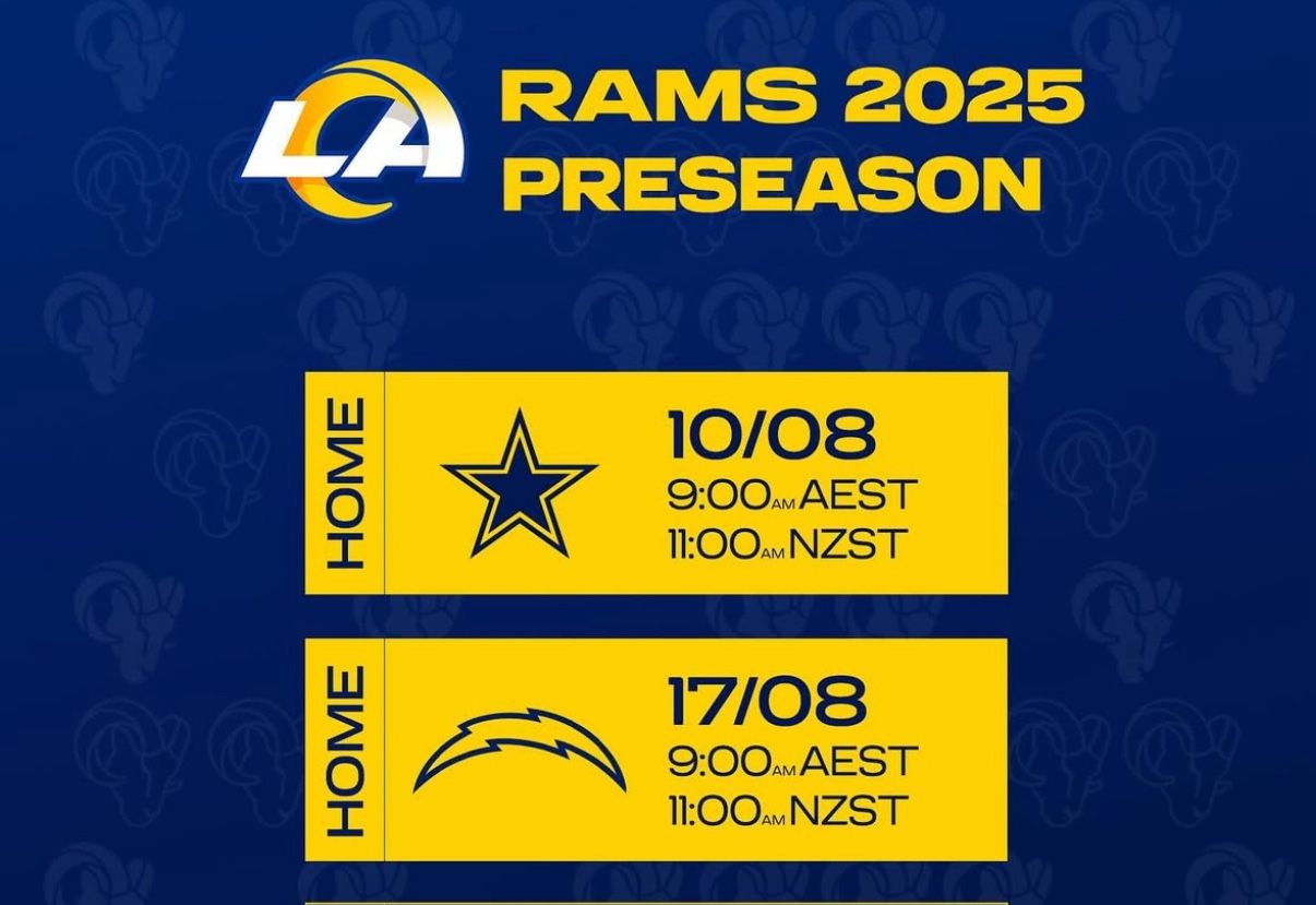 Rams Preseason Game