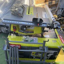 15 Amp 10 in. Compact Portable Jobsite Table Saw with Folding Stand