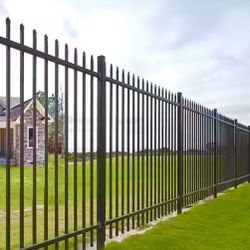  New Metal Fence Panels 7x5 [Delivery]