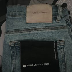 Purple Jeans Black Tag (size 30) 
