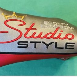 Titleist Golf Scotty Cameron 2025 Studio Style Mid Mallet Putter Headcover