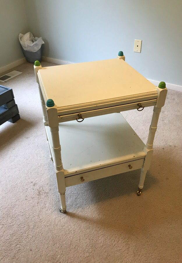Small end table for kids room