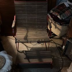 Antique Sleigh Chair 