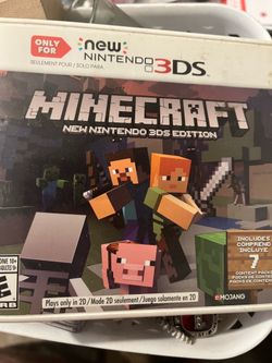 Minecraft Nintendo 3DS $25