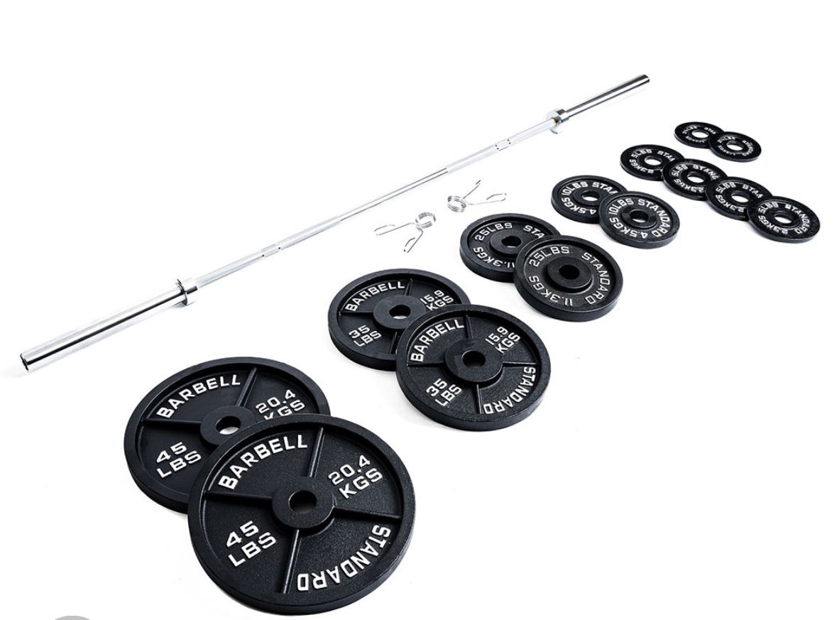 Olympic Bar And Weights