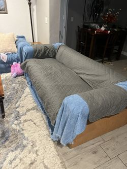 2 Grey Couch Covers - Full Size Couch