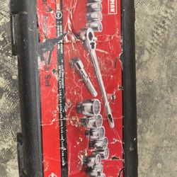 Craftsman 3/4" 12 Point Socket And Ratchet Set 16Pc