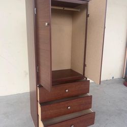 Tall Closet Cherry Color 