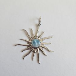 Larimar Pendant 
