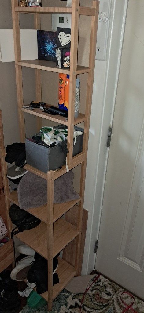 IKEA Shelf unit, bamboo, 13 "