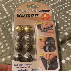 Handy Trends Smart Fit Buttons 8 Piece Set