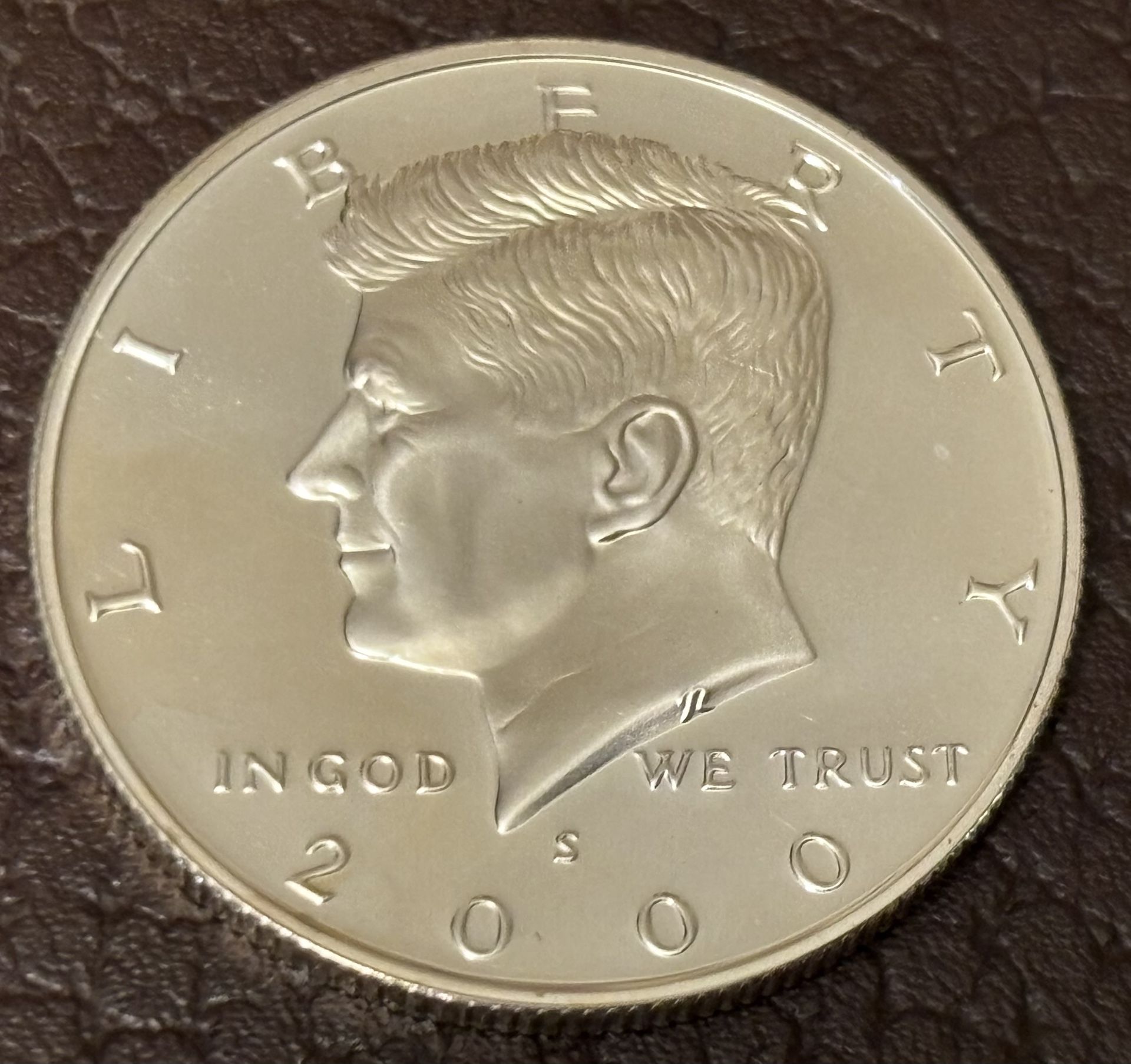 Half Dollar 2000 S. Ag. 0.900. Proof.