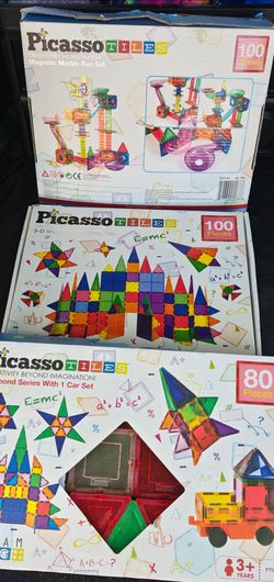 Picasso Magnetic Tiles - 3 sets