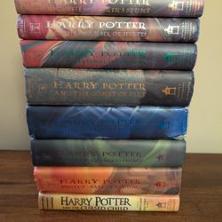 Harry Potter Books 1-7 Plus Bonus Book 1st Editions