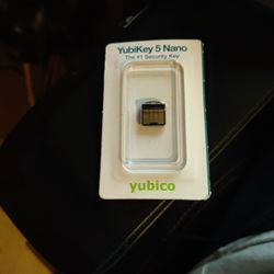 Yubico YubiKey 5 Nano - Two Factor Authentication USB Security Key, Fits USB-A Ports - Protect Your Online Accounts with More Than a Password, FIDO Ce